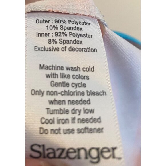 Slazenger Chevron Print Stretch Skort Skirt SMulti-Color Poly Spandex Size 4 - Picture 4 of 12